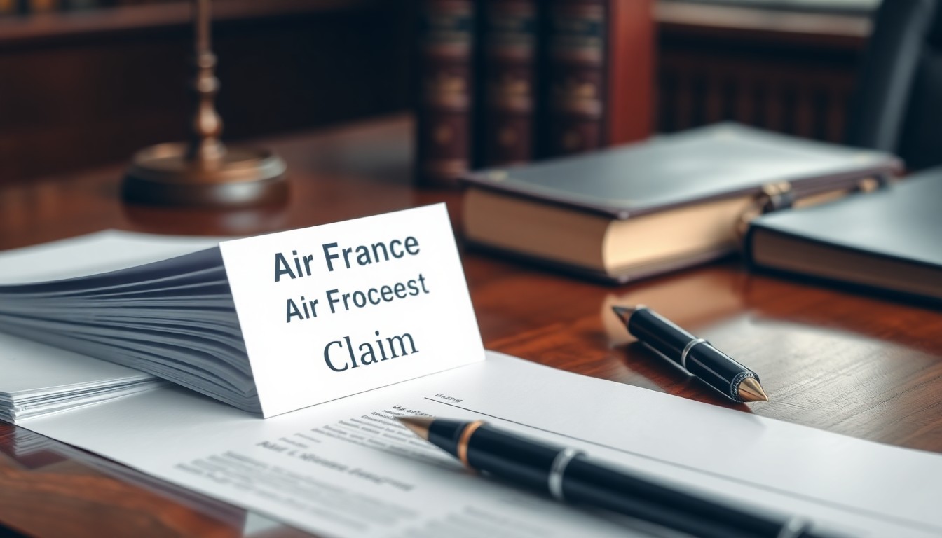 Air france réclamation : les recours juridiques possibles